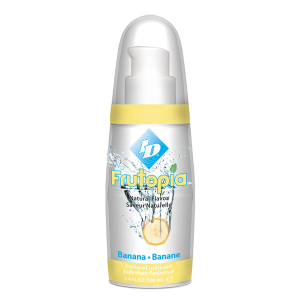 ID Frutopia Pump - Banana 100 ml (3.4 fl oz) by ID Lubricant