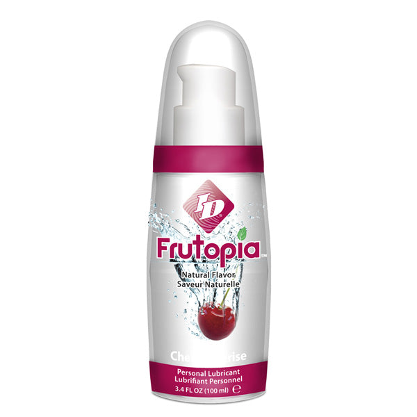 ID Frutopia Pump - Cherry 100 ml (3.4 fl oz) by ID Lubricant