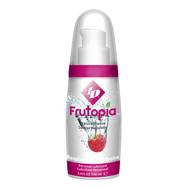ID Frutopia Pump - Raspberry 100 ml (3.4 fl oz) by ID Lubricant