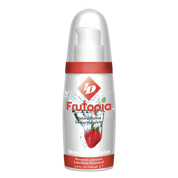 ID Frutopia Pump - Strawberry 100 ml (3.4 fl oz) by ID Lubricant