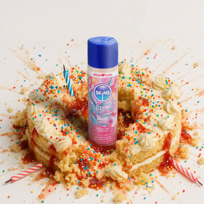 Skins Birthday Cake Water Based Lubricant 4.4 fl oz (130ml)