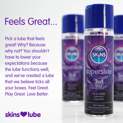 Skins Superslide Silicone Based Lubricant 4.4 fl oz (130ml) - Image 4