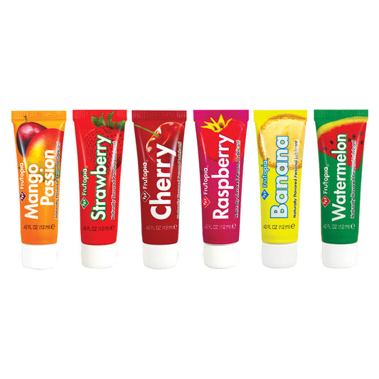 ID Frutopia Assorted 12ml Tube Case of 500 by ID Lubricant