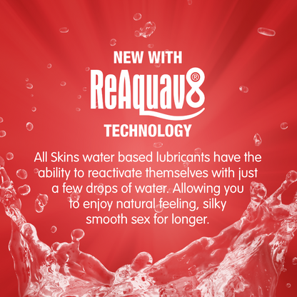Skins Strawberry Water Based Lubricant 4.4 fl oz (130ml) - Image 4